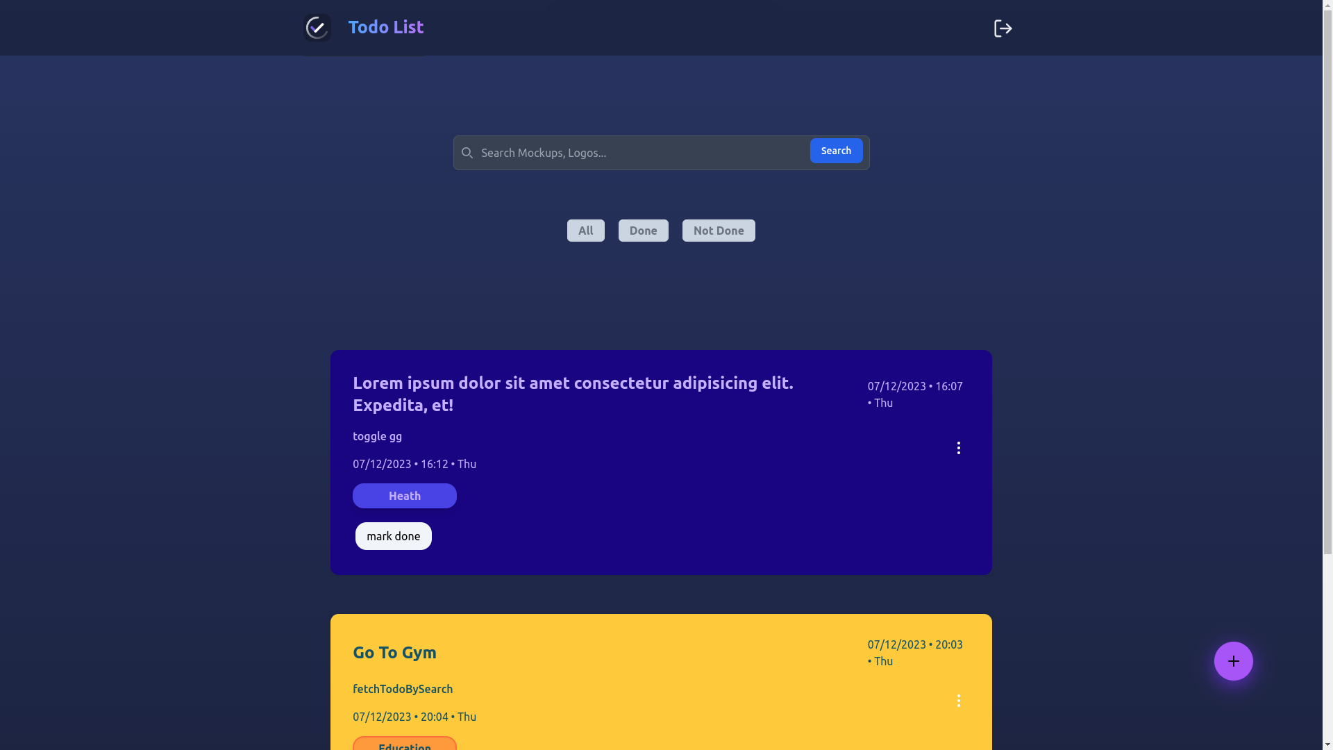 ToDo App preview